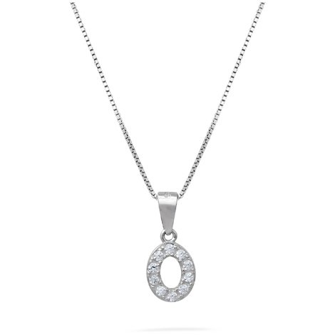Collana Tuscany Silver Con Ovale Decorato – Eleganza In Argento 925, 61cm