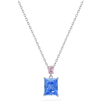 collana in argento 925 con centrale e zirconi
