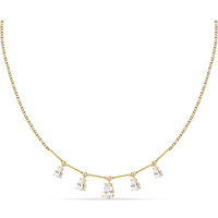 collana in argento con zirconi pendenti morellato