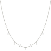 collana in argento925 silver con cristalli bianchi