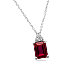 collana in oro 9kt lab grown diamond eureka