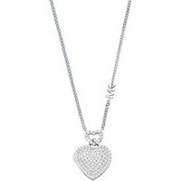 collana michael kors love in argento925 con cuore