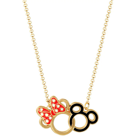 Collana Mickey e Minnie Mouse Disney