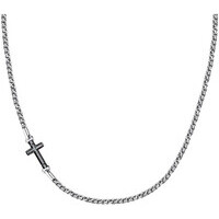 collana morellato in acciaio con croce 