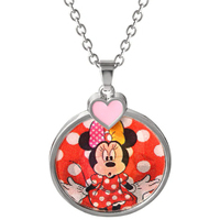 collana pendente minnie mouse