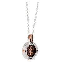 collana rosa dei venti zancan in oro e diamanti