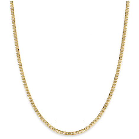 Collana uomo a catena grumetta in oro 9 Kt