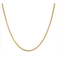 collana uomo a catena traversino in oro 9 kt 