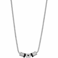 collana uomo con centrale emporio armani couples