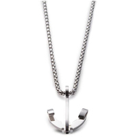 collana uomo con pendente ancora yes i am