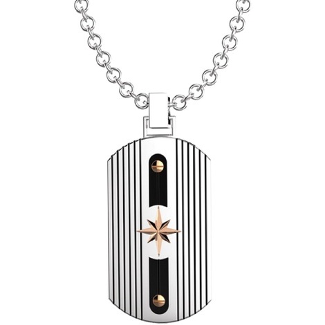 Collana uomo in acciaio
