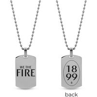 collana uomo lowell gioielli squadre milan