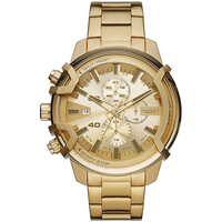 orologio diesel cronografo in acciaio