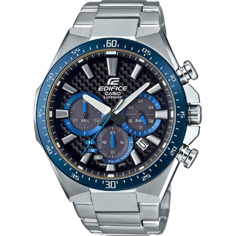 Orologio uomo cronografo Edifice con carica solare