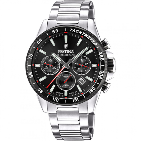 Orologio Festina cronografo in acciaio