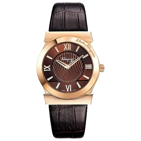 Orologio da donna in acciaio con cint. in pelle