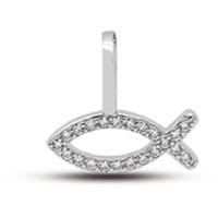 charms pesce sarnioro in argento 925 e pietre