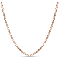 collana 50cm rol� sarnioro in argento 925 ros�