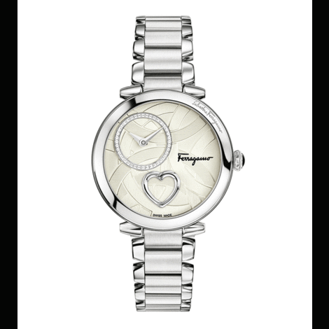 Orologio da donna in acciaio con cinturino in acc.