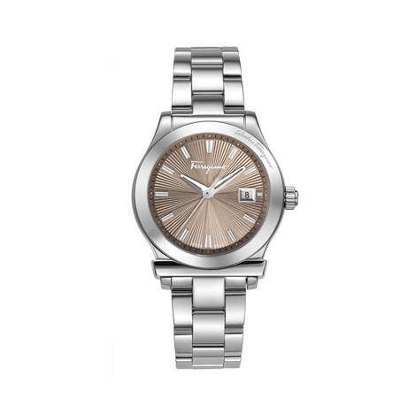 Orologio da donna in acciaio con cinturino in acc.