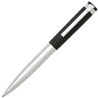 penna a sfera festina in acciaio cromato e nero