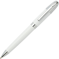 penna a sfera festina in acciaio silver e bianco