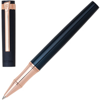 penna roller festina in acciaio nero e ros