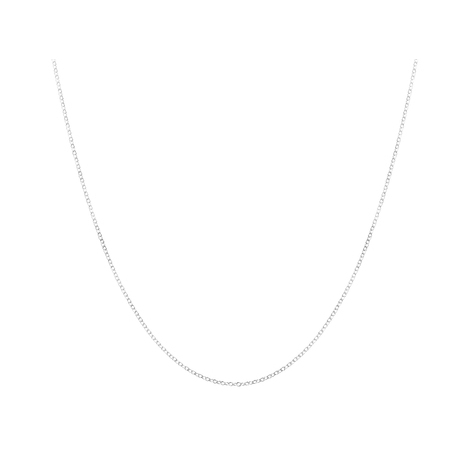 Collana in oro bianco diamantata
