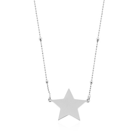Collana in argento stella