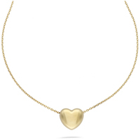 gircocollo con cuore in argento 925 gold