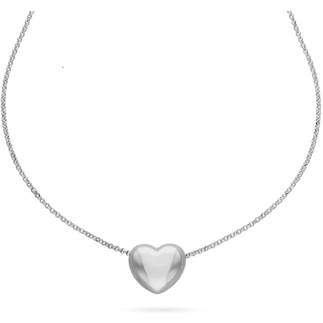 Girocollo con cuore in argento 925