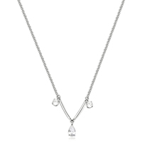 girocollo in acciaio e zirconi brosway affinity