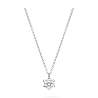 girocollo in oro 18kt con punto luce bc 0.15