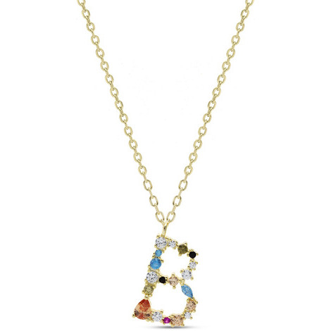 Girocollo pendente lettera Bargento 925