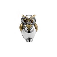 gufo valenti in argento silver e gold