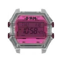 iam lady transparent case + fuchsia glass