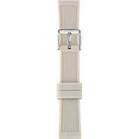 iam lady warm grey silicon strap ss