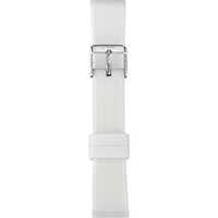 iam lady white silicon strap ss
