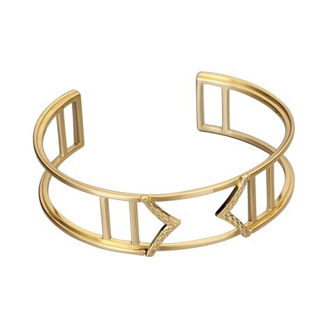 Bangle in acciaio pvd oro Just Cavalli 