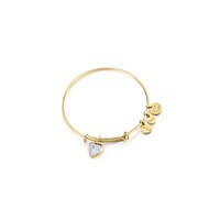 bracciale heart acquamarina marzo gold