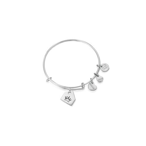 BRACCIALE ESSENCE SS CIONDOLO CASA " CORONA "