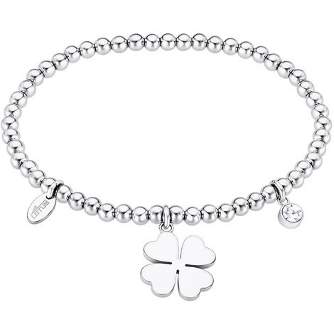 BRACCIALE LOTUS DONNA CON CHARM QUADRIFOGLIO