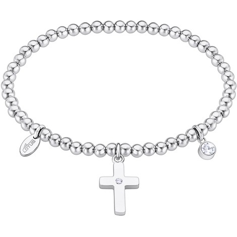 BRACCIALE LOTUS DONNA CHARM CROCE