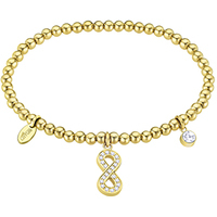 bracciale lotus in acciaio gold 316l