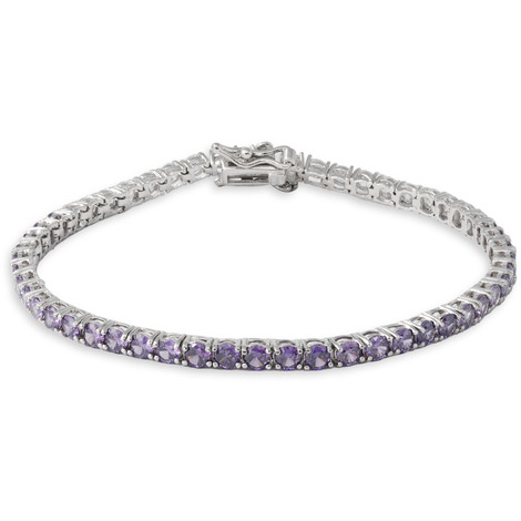 Argento Bracciale Tennis Multicolor Bracciale Tennis Argento 925