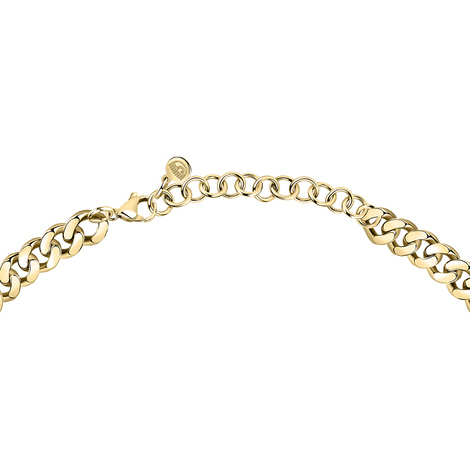 Collana Chain Chiara Ferragni gold e smeraldo J19AUW29