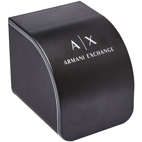 Orologio Crono Armani Ax in acciaio e silicone AX2438