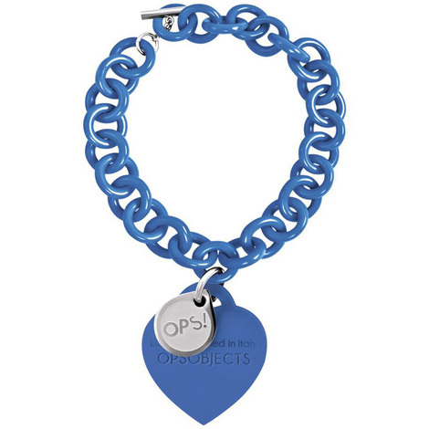 BRACCIALE OPS LOVE POIS SALMONE/TURCHESE SS