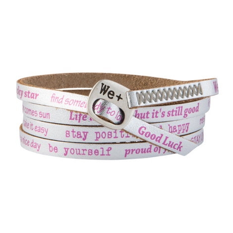 BRACCIALE WE POSITIVE VINTAGE COL. ARGENTO
