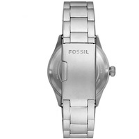 Fossil Defender Orologio Uomo A Energia Solare - Cassa 40 Mm, Bracciale In Pelle, Quadrante Blu, Impermeabile 100 M
